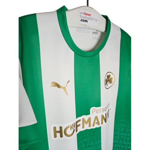 Puma Originales Retro-Vintage-fußballtrikot SpVgg Greuther Fürth 2021/22 Puma Originales Retro-Vintage-fußballtrikot SpVgg Greuther Fürth 2021/22