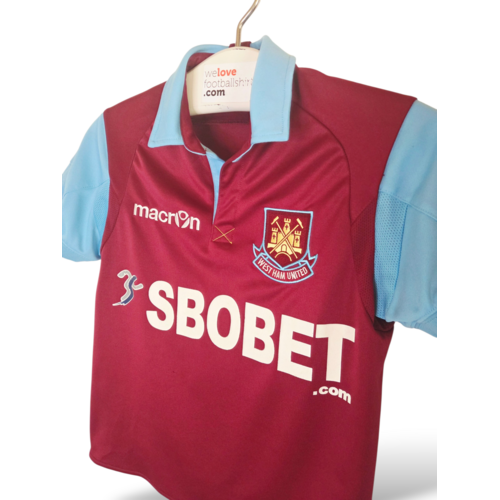Macron Original retro vintage children's football shirt West Ham United 2010/11 Macron Original retro vintage children's football shirt West Ham United 2010/11