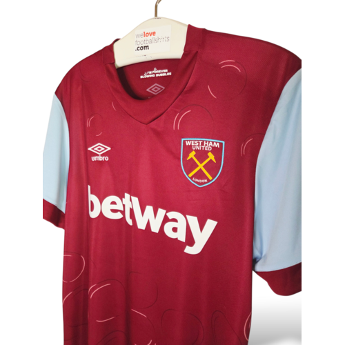 Umbro Origineel retro vintage voetbalshirt West Ham United 2023/24 Umbro Origineel retro vintage voetbalshirt West Ham United 2023/24