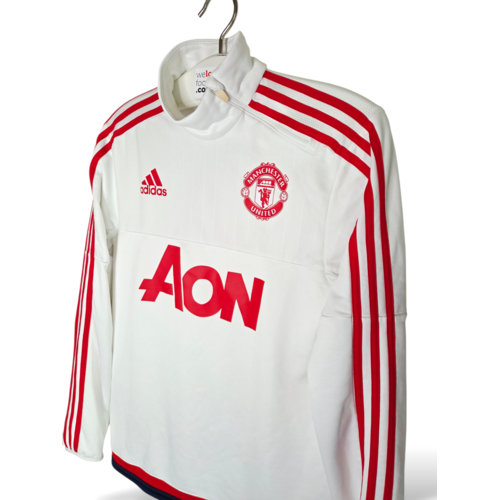 Adidas Origineel Vintage voetbal sweater Manchester United 2015/16 Adidas Origineel Vintage voetbal sweater Manchester United 2015/16