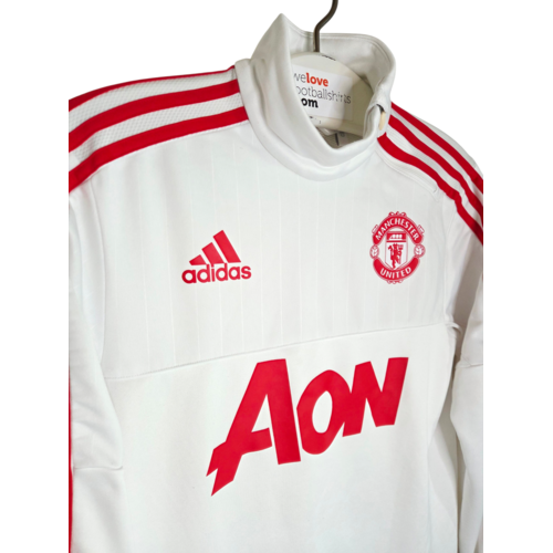 Adidas Origineel Vintage voetbal sweater Manchester United 2015/16 Adidas Origineel Vintage voetbal sweater Manchester United 2015/16