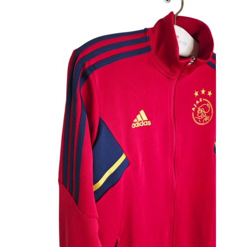 Adidas Origineel Vintage voetbal jacket AFC Ajax 2022/23