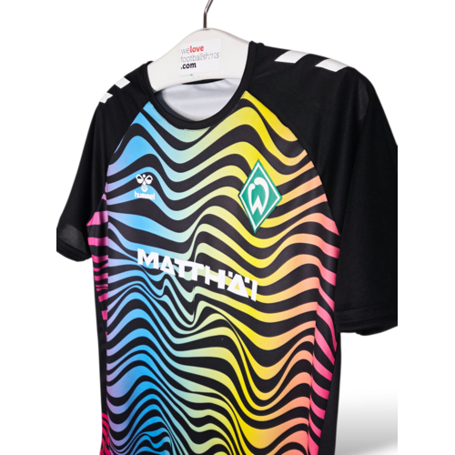 Hummel Origineel retro vintage keepersshirt Werder Bremen 2024/25 Hummel Origineel retro vintage keepersshirt Werder Bremen 2024/25