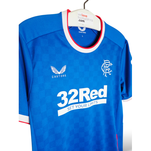 Castore Origineel retro vintage voetbalshirt Rangers FC 2022/23 Castore Origineel retro vintage voetbalshirt Rangers FC 2022/23
