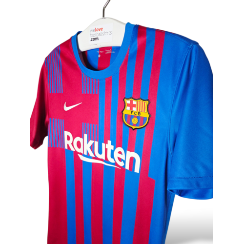 Nike Originales Retro-Vintage-fußballtrikot FC Barcelona 2021/22 Nike Originales Retro-Vintage-fußballtrikot FC Barcelona 2021/22