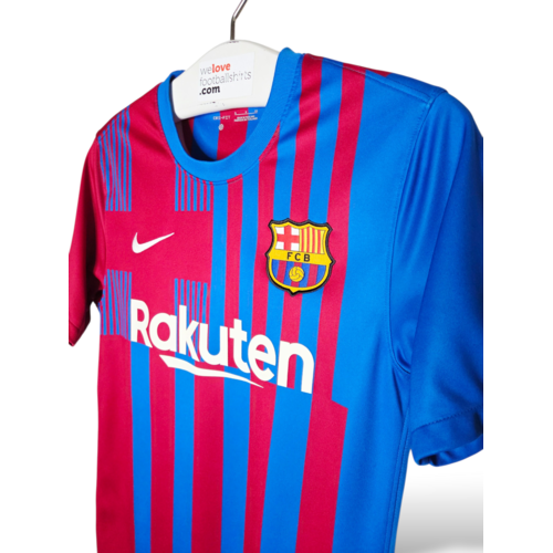 Nike Originales Retro-Vintage-fußballtrikot FC Barcelona 2021/22 Nike Originales Retro-Vintage-fußballtrikot FC Barcelona 2021/22