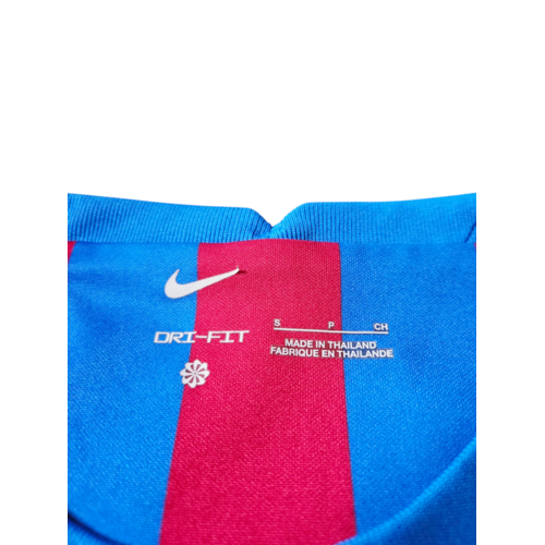 Nike Originales Retro-Vintage-fußballtrikot FC Barcelona 2021/22 Nike Originales Retro-Vintage-fußballtrikot FC Barcelona 2021/22