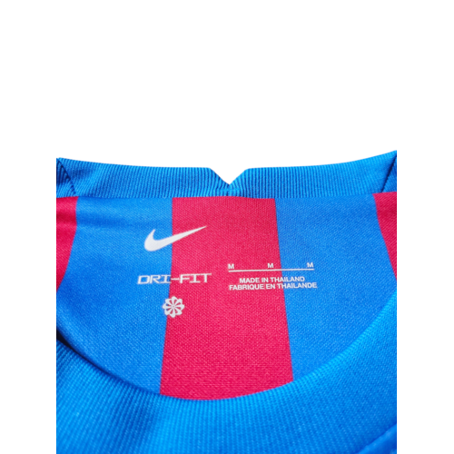 Nike Originales Retro-Vintage-fußballtrikot FC Barcelona 2021/22 Nike Originales Retro-Vintage-fußballtrikot FC Barcelona 2021/22