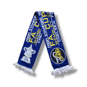 Football Scarf Chelsea *FA CUP FINAL 2000 Football Scarf Chelsea *FA CUP FINAL 2000