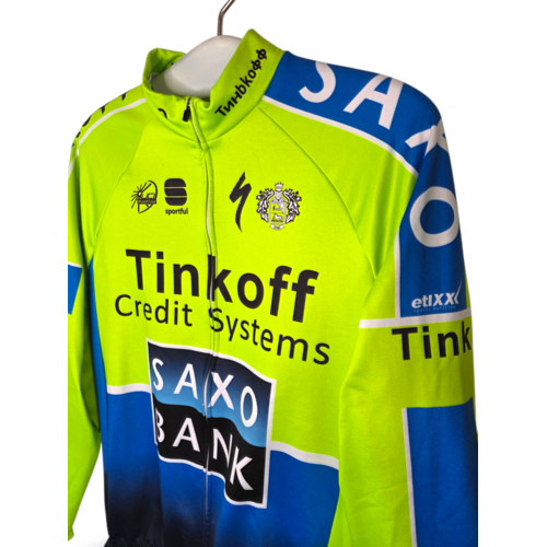 Sportful Origineel Sportful vintage wielershirt Team Tinkoff–Saxo 2014 Sportful Origineel Sportful vintage wielershirt Team Tinkoff–Saxo 2014