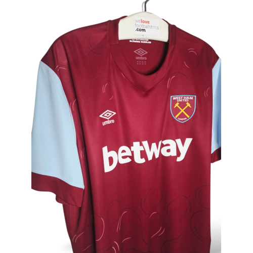 Umbro Originales Retro-Vintage-fußballtrikot West Ham United 2023/24 Umbro Originales Retro-Vintage-fußballtrikot West Ham United 2023/24