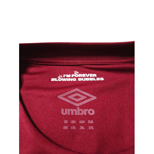 Umbro Originales Retro-Vintage-fußballtrikot West Ham United 2023/24 Umbro Originales Retro-Vintage-fußballtrikot West Ham United 2023/24