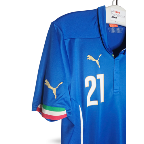 Puma Original retro vintage football shirt Italy World Cup 2014 Puma Original retro vintage football shirt Italy World Cup 2014