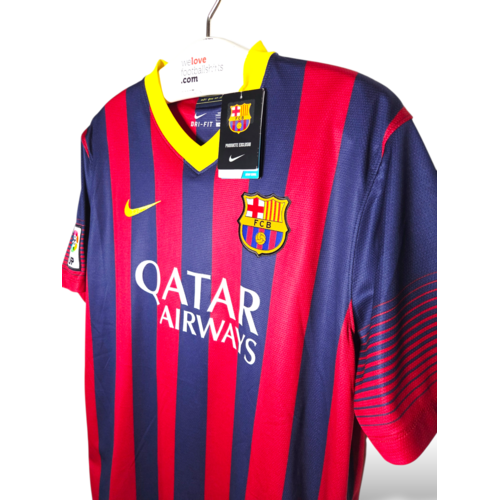 Nike Originales Retro-Vintage-fußballtrikot FC Barcelona 2013/14 Nike Originales Retro-Vintage-fußballtrikot FC Barcelona 2013/14