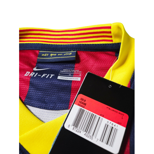 Nike Originales Retro-Vintage-fußballtrikot FC Barcelona 2013/14 Nike Originales Retro-Vintage-fußballtrikot FC Barcelona 2013/14