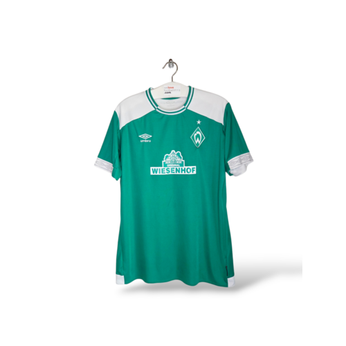 Umbro Origineel retro vintage voetbalshirt Werder Bremen 2018/19 Umbro Origineel retro vintage voetbalshirt Werder Bremen 2018/19