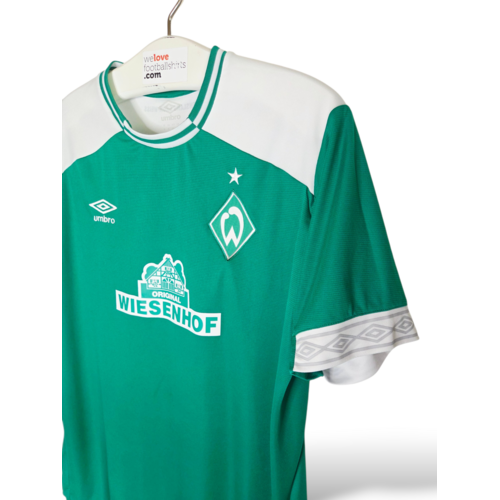 Umbro Origineel retro vintage voetbalshirt Werder Bremen 2018/19 Umbro Origineel retro vintage voetbalshirt Werder Bremen 2018/19