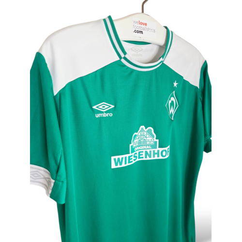 Umbro Origineel retro vintage voetbalshirt Werder Bremen 2018/19 Umbro Origineel retro vintage voetbalshirt Werder Bremen 2018/19