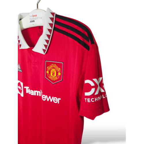 Adidas Origineel retro vintage voetbalshirt Manchester United 2022/23 Adidas Origineel retro vintage voetbalshirt Manchester United 2022/23