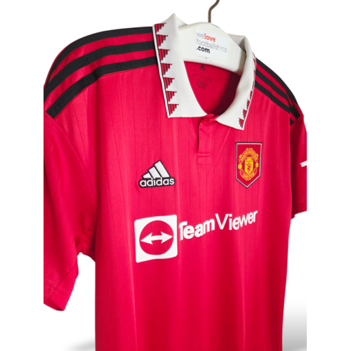 Adidas Origineel retro vintage voetbalshirt Manchester United 2022/23 Adidas Origineel retro vintage voetbalshirt Manchester United 2022/23