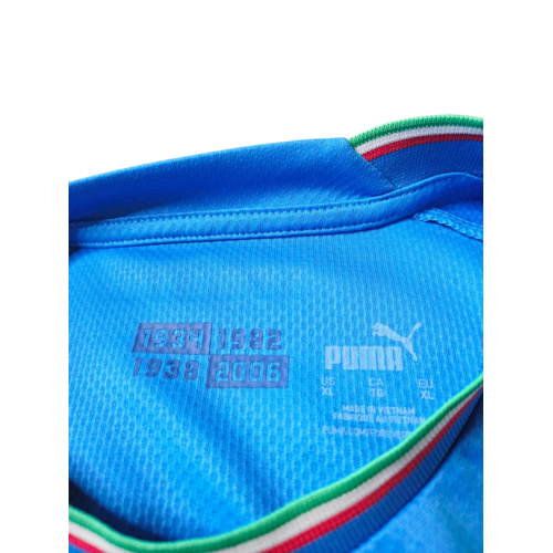 Puma Origineel retro vintage voetbalshirt Italië 2022/23