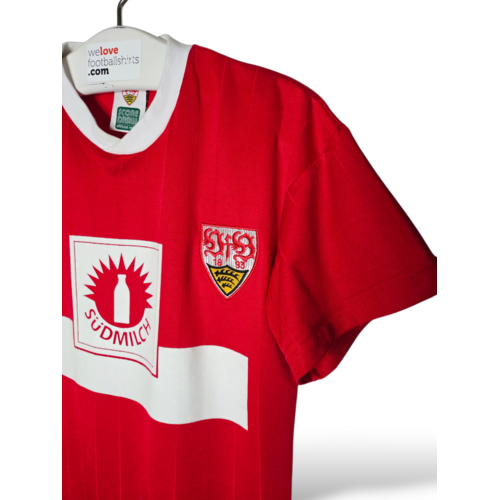 Score Draw Originales Retro-Vintage-fußballtrikot VfB Stuttgart 1992/94 Score Draw Originales Retro-Vintage-fußballtrikot VfB Stuttgart 1992/94