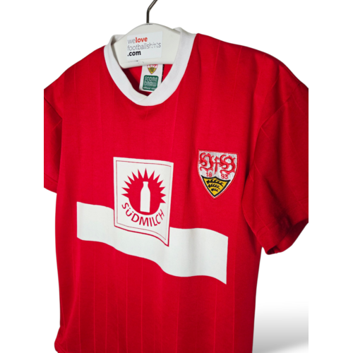 Score Draw Originales Retro-Vintage-fußballtrikot VfB Stuttgart 1992/94 Score Draw Originales Retro-Vintage-fußballtrikot VfB Stuttgart 1992/94