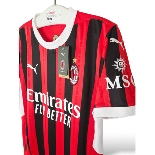 Puma Origineel retro vintage voetbalshirt AC Milan 2024/25 Puma Origineel retro vintage voetbalshirt AC Milan 2024/25