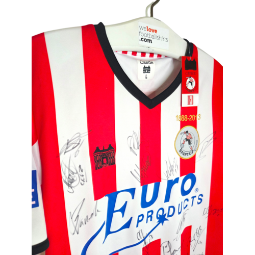 Fanwear Originales Retro-Vintage-fußballtrikot Sparta Rotterdam 2012/13