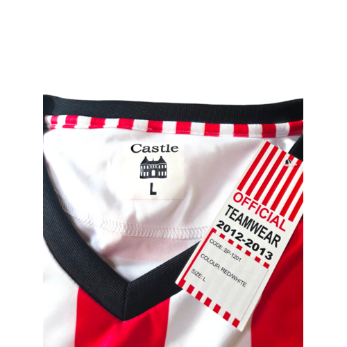 Fanwear Originales Retro-Vintage-fußballtrikot Sparta Rotterdam 2012/13