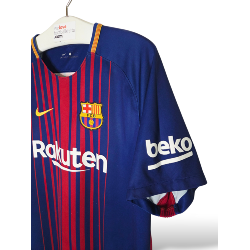Nike Origineel retro vintage voetbalshirt FC Barcelona 2017/18 Nike Origineel retro vintage voetbalshirt FC Barcelona 2017/18