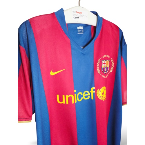 Nike Origineel retro vintage voetbalshirt FC Barcelona 2007/08