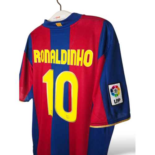 Nike Origineel retro vintage voetbalshirt FC Barcelona 2007/08