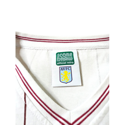 Score Draw Origineel retro vintage voetbalshirt Aston Villa 1982 Score Draw Origineel retro vintage voetbalshirt Aston Villa 1982