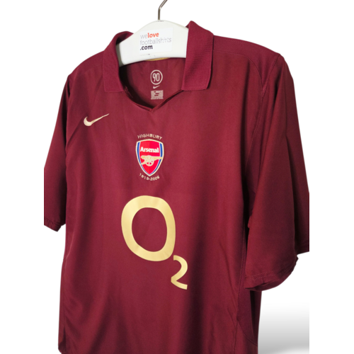 Nike Original retro vintage football shirt Arsenal 2005/06 Nike Original retro vintage football shirt Arsenal 2005/06