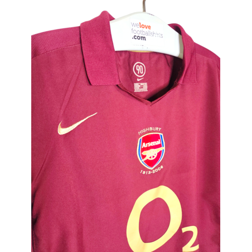 Nike Original retro vintage football shirt Arsenal 2005/06 Nike Original retro vintage football shirt Arsenal 2005/06
