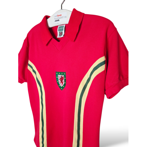 Score Draw Originales Retro-Vintage-fußballtrikot Wales 1976/79 Score Draw Originales Retro-Vintage-fußballtrikot Wales 1976/79
