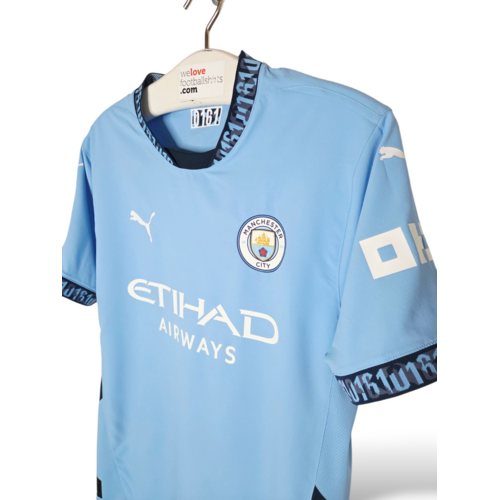 Puma Origineel retro vintage voetbalshirt Manchester City 2024/25 Puma Origineel retro vintage voetbalshirt Manchester City 2024/25