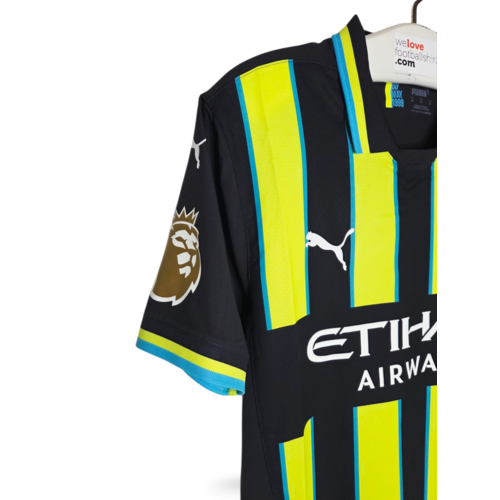 Puma Origineel retro vintage voetbalshirt Manchester City 2024/25 Puma Origineel retro vintage voetbalshirt Manchester City 2024/25