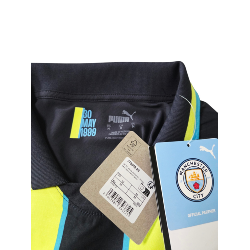 Puma Origineel retro vintage voetbalshirt Manchester City 2024/25 Puma Origineel retro vintage voetbalshirt Manchester City 2024/25