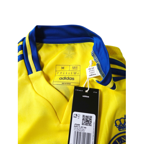 Adidas Original retro vintage football shirt Al-Nassr FC 2024/25 Adidas Original retro vintage football shirt Al-Nassr FC 2024/25