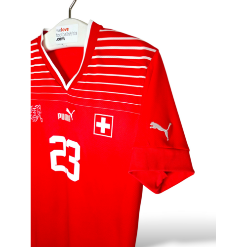 Puma Origineel retro vintage voetbalshirt Zwitserland World Cup 2022 Puma Origineel retro vintage voetbalshirt Zwitserland World Cup 2022