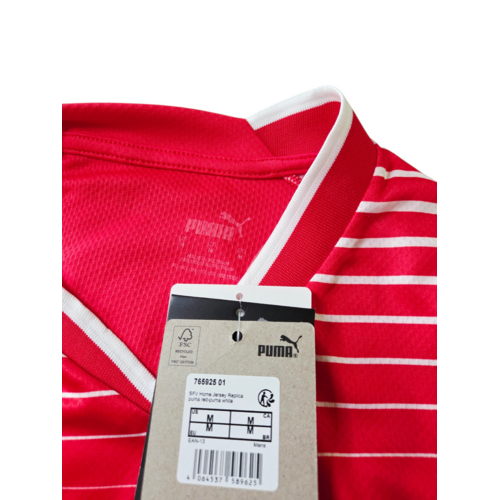 Puma Origineel retro vintage voetbalshirt Zwitserland World Cup 2022