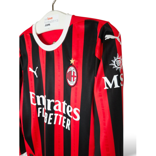 Puma Origineel retro vintage voetbalshirt AC Milan 2024/25 Puma Origineel retro vintage voetbalshirt AC Milan 2024/25
