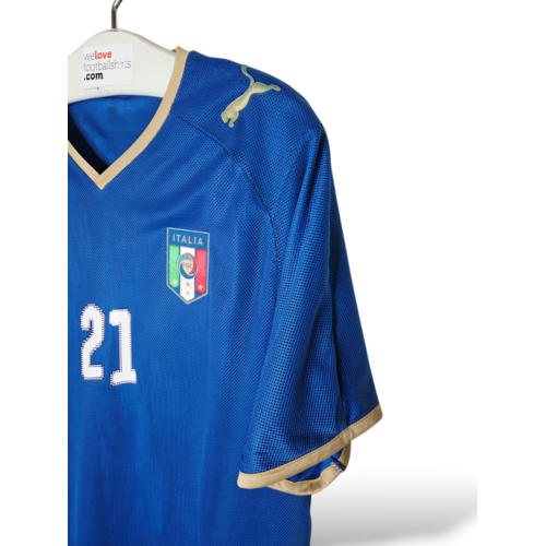Puma Originales Retro-Vintage-fußballtrikot Italien EURO 2008 Puma Originales Retro-Vintage-fußballtrikot Italien EURO 2008