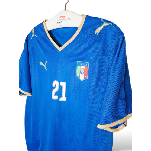 Puma Originales Retro-Vintage-fußballtrikot Italien EURO 2008 Puma Originales Retro-Vintage-fußballtrikot Italien EURO 2008