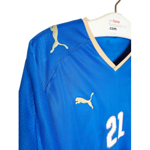Puma Originales Retro-Vintage-fußballtrikot Italien EURO 2008 Puma Originales Retro-Vintage-fußballtrikot Italien EURO 2008