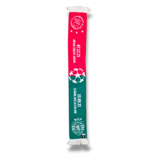 Original Football Scarf AFC Ajax - Sporting CP Original Football Scarf AFC Ajax - Sporting CP