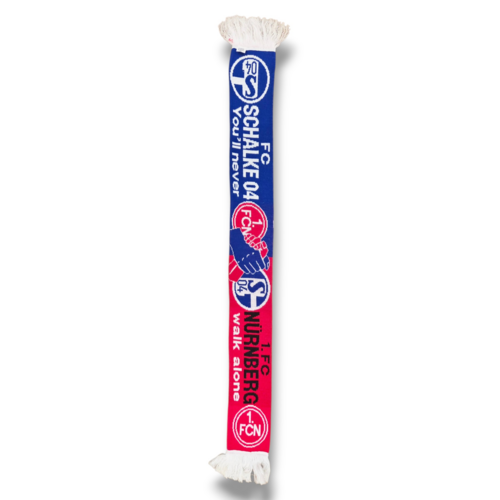 Original Football Scarf FC Schalke 04 X 1. FC Nürnberg