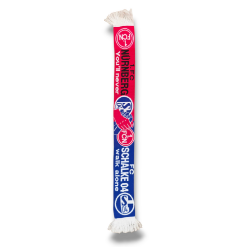 Original Football Scarf FC Schalke 04 X 1. FC Nürnberg